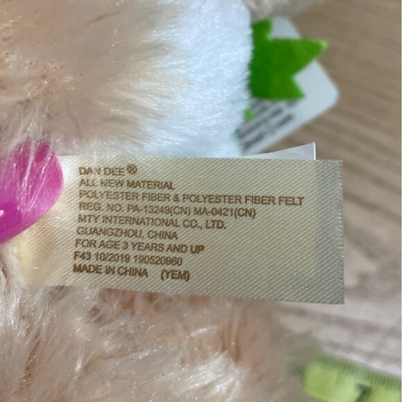 Dan Dee Easter Bunny Rabbit Animated Plush Toy w Carrot Munching Sound SEE VIDEO - Picture 9 of 11